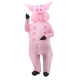 Надувной карнавальный костюм Свинка